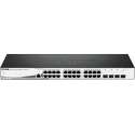 D-Link DGS-1210-28/ME netwerk-switch Managed L2 Gigabit Ethernet (10/100/1000) Zwart 1U