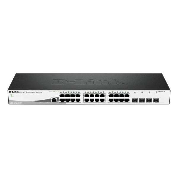 D-Link DGS-1210-28/ME netwerk-switch Managed L2 Gigabit Ethernet (10/100/1000) Zwart 1U