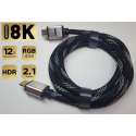 Premium 4K/8K/10K Ultra High Speed 2.1 HDMI kabel 2 meter