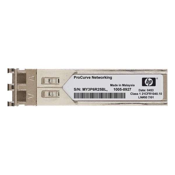 Hewlett Packard Enterprise X120 1G SFP LC BX 10-U netwerk transceiver module 1000 Mbit/s