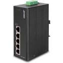 Planet ISW-504PT netwerk-switch Unmanaged L2 Fast Ethernet (10/100) Zwart Power over Ethernet (PoE)