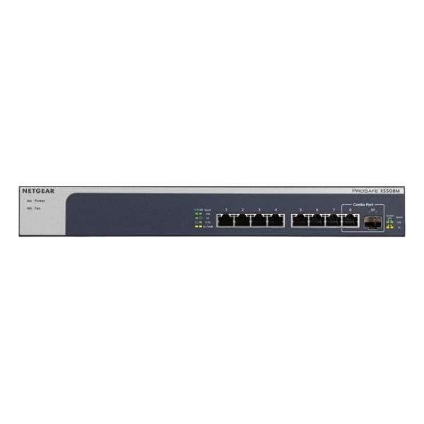 Netgear XS508M - Switch - 7 poorten