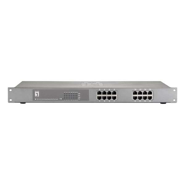 LevelOne FEP-1612W150 Fast Ethernet (10/100) Grijs Power over Ethernet (PoE)