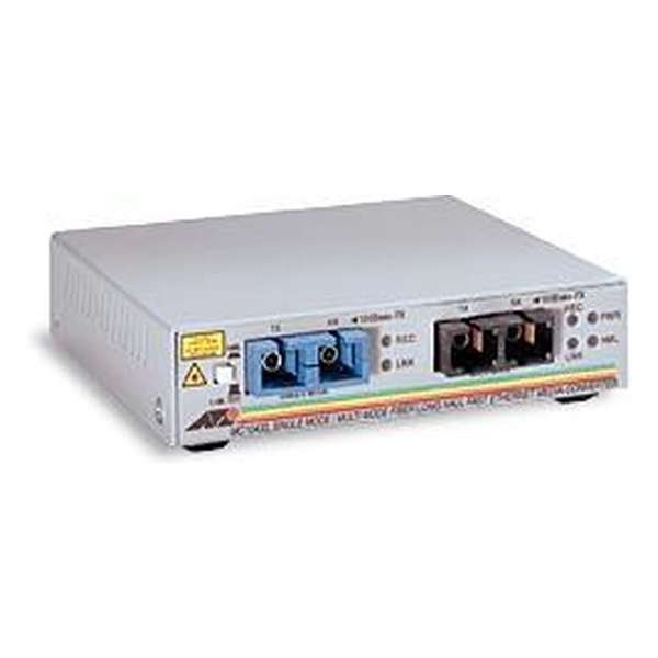 Allied Telesis 100FX (SC) Multi-Mode to 100FX (SC) Single-Mode Media Converter (15km) 100Mbit/s netwerk media converter