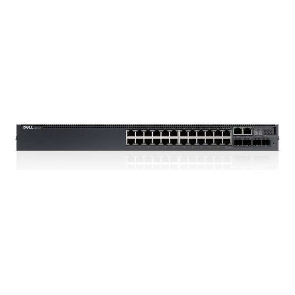 DELL N3024EP Managed L3 Gigabit Ethernet (10/100/1000) Zwart 1U Power over Ethernet (PoE)