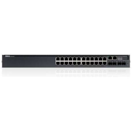 DELL N3024EP Managed L3 Gigabit Ethernet (10/100/1000) Zwart 1U Power over Ethernet (PoE)