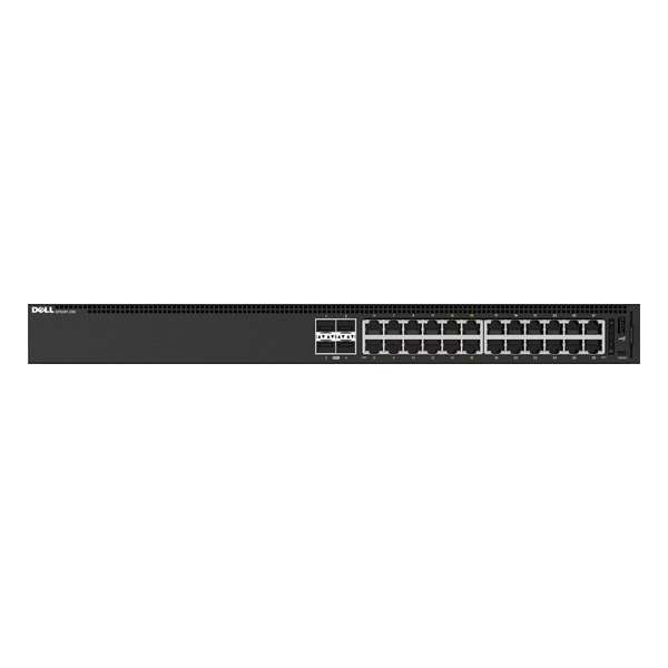 DELL N-Series N1124P-ON Managed L2 Gigabit Ethernet (10/100/1000) Zwart 1U Power over Ethernet (PoE)