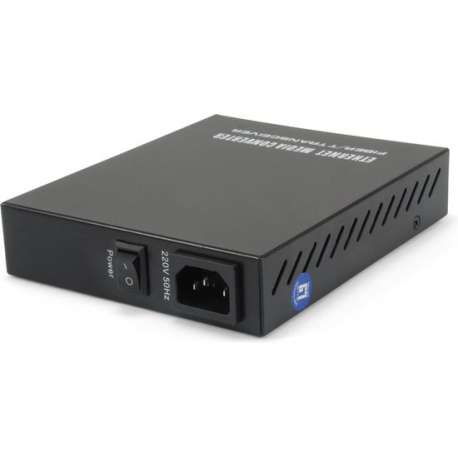 LevelOne FVM-1220 netwerk media converter 1310 nm Zwart