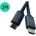 GETGETS HDMI Kabel 2.1 - 3 meter 8K ULTRA HD High Speed 60hz/HDR/Dolby Vision - Gold Plated