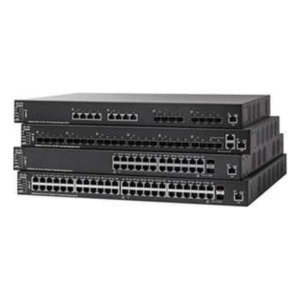 Cisco SX550X-12F-K9-EU netwerk-switch Managed L3 Zwart