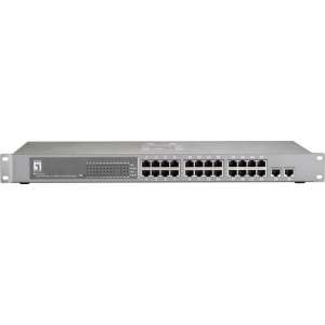 LevelOne FGP-2412W150 Fast Ethernet (10/100) Grijs Power over Ethernet (PoE)