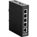 D-Link DIS‑100G‑5W Unmanaged L2 Gigabit Ethernet (10/100/1000) Zwart