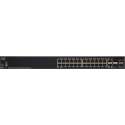 Cisco SG350X-24 Managed L3 Gigabit Ethernet (10/100/1000) Zwart 1U