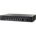 Cisco SF352-08 Managed L2/L3 Fast Ethernet (10/100) Zwart