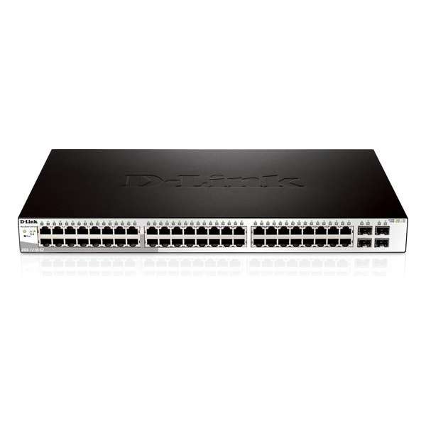 D-Link 52-port Gigabit Smart+ incl. 4 SFP Switch