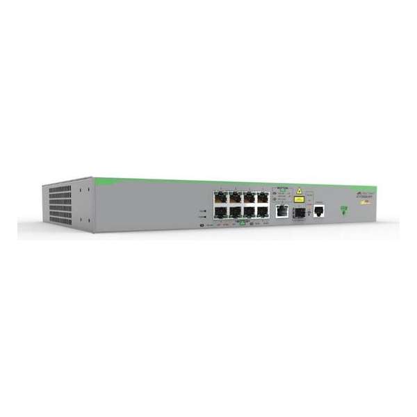 Allied Telesis AT-FS980M/9PS-50 Managed Fast Ethernet (10/100) Grijs Power over Ethernet (PoE)