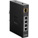 D-Link DIS‑100G‑5PSW Unmanaged L2 Gigabit Ethernet (10/100/1000) Zwart Power over Ethernet (PoE)