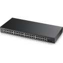 Zyxel GS1900-48 - 48-Poorten Gigabit Smart Managed Rackmount Switch met 2 SFP Ports