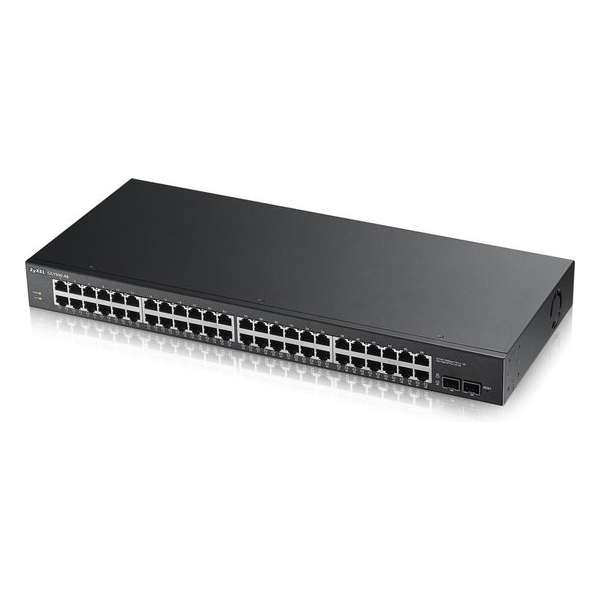 Zyxel GS1900-48 - 48-Poorten Gigabit Smart Managed Rackmount Switch met 2 SFP Ports