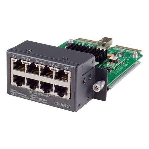 Hewlett Packard Enterprise 5500 HI 8-port SFP Module network switch module Gigabit Ethernet