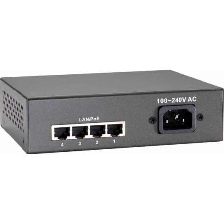 LevelOne FEP-0511W90 Fast Ethernet (10/100) Grijs Power over Ethernet (PoE)