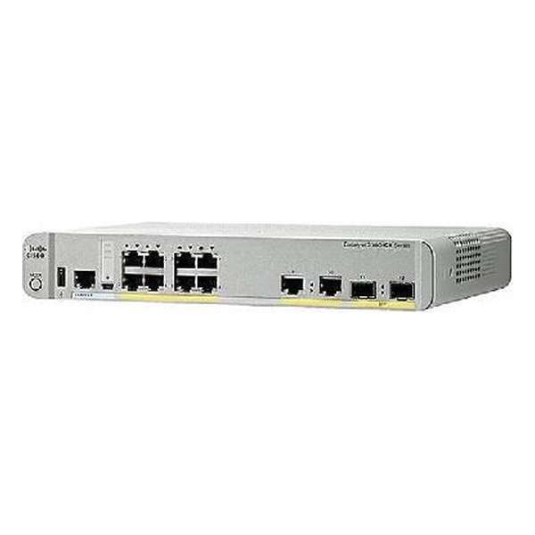 Cisco WS-C3560CX-8PC-S netwerk-switch Managed Gigabit Ethernet (10/100/1000) Wit Power over Ethernet (PoE)