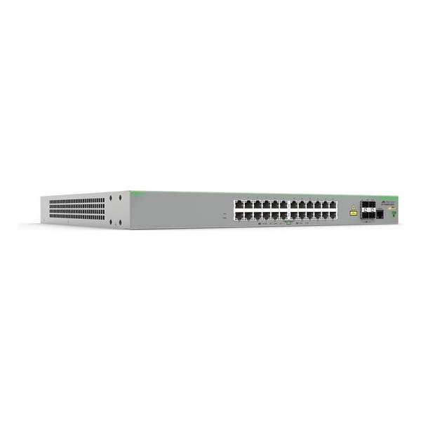 Allied Telesis AT-FS980M/28PS-50 Managed L3 Fast Ethernet (10/100) Grijs Power over Ethernet (PoE)