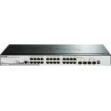 D-Link netwerk-411,416 POE, 28x10/100/1G, 2 x 10G SFP+, 2 x SFP SmartPro Stackable Switch