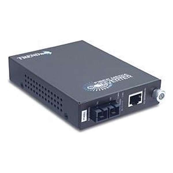 Trendnet TFC-110S100 netwerk media converter 200 Mbit/s 1300 nm Single-mode Grijs