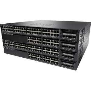 Cisco Catalyst WS-C3650-24PWD-S netwerk-switch Managed L3 Gigabit Ethernet (10/100/1000) Zwart 1U Power over Ethernet (PoE)