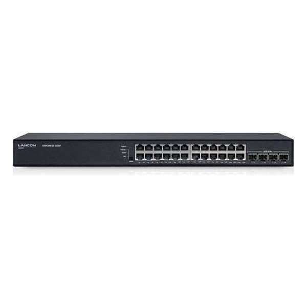 Lancom Systems GS-2328P Managed L3 Gigabit Ethernet (10/100/1000) Zwart 1U Power over Ethernet (PoE)