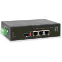 LevelOne IGP-0401 Gigabit Ethernet (10/100/1000) Zwart Power over Ethernet (PoE)