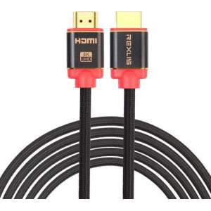 HDMI kabel 5 meter 4K - HDMI naar HDMI - 2.0 versie - High Speed 2160P - HDMI Male naar HDMI Male - Aluminium red line