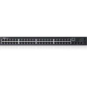 DELL N1548 Managed L3 Gigabit Ethernet (10/100/1000) Zwart 1U