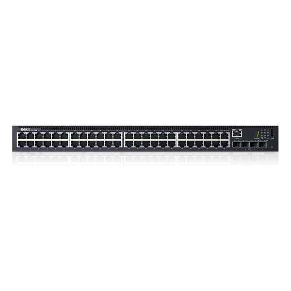 DELL N1548 Managed L3 Gigabit Ethernet (10/100/1000) Zwart 1U