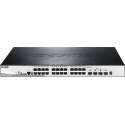 D-Link DGS-1510-28XMP netwerk-switch Managed L2/L3 Gigabit Ethernet (10/100/1000) Zwart, Grijs Power over Ethernet (PoE)