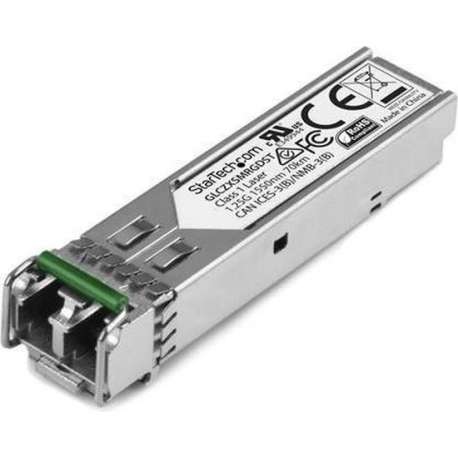 StarTech.com Cisco GLC-ZX-SM-RGD compatibel SFP Transceiver module 1000BASE-ZX