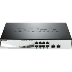 D-Link8-port 10/100/1000 Gigabit PoE Smart Switch