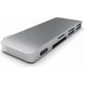 Satechi Type-C USB Passthrough Hub - Space Grey