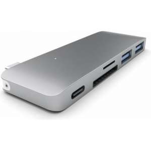 Satechi Type-C USB Passthrough Hub - Space Grey