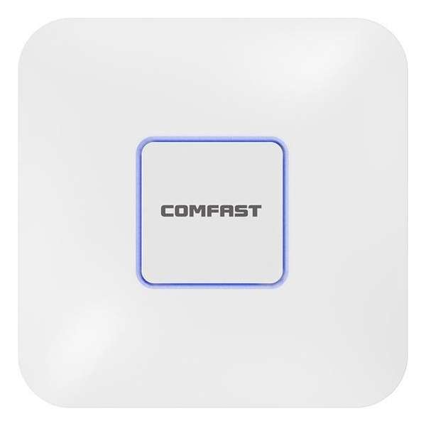 Comfast CF-E355AC V2, Access Point 1200mbps Ceiling AP, Dual band voor 120 gebruikers, Wit