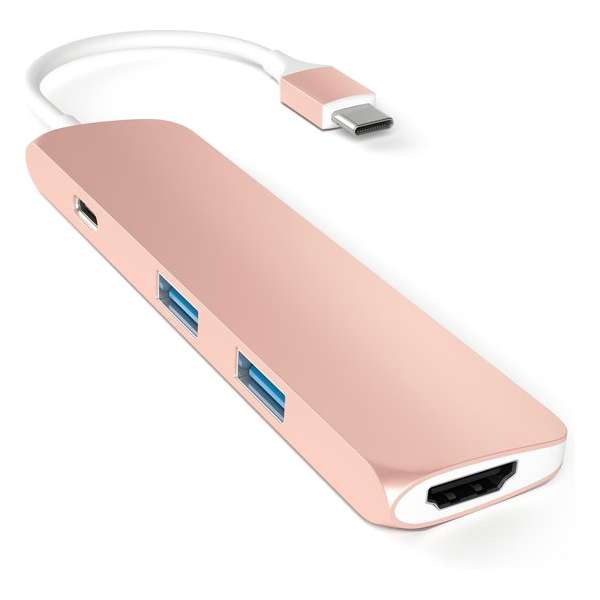 Satechi Type-C Multiport Adapter - Rose Gold