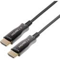 MaxTrack Actieve optical fiber HDMI kabel - versie 2.0 (4K 60Hz HDR) - 100 meter