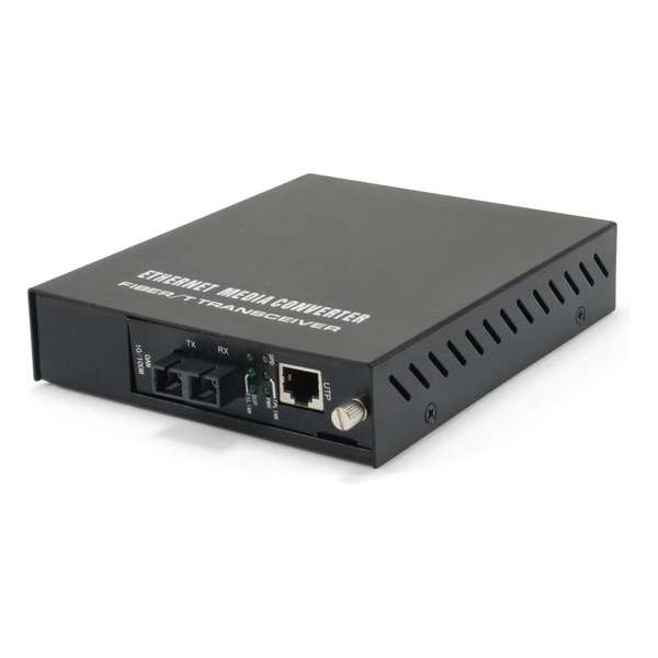 LevelOne FVM-1101 netwerk media converter 100 Mbit/s 1310 nm Zwart