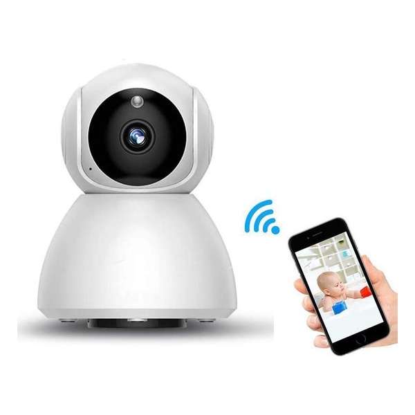 IP-camera met bewegingsdetectie - babyfoon - draadloze camera met wifi ondersteuning + app