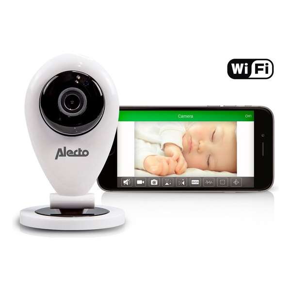 Alecto DVC-105IP Babyfoon met camera - Wit