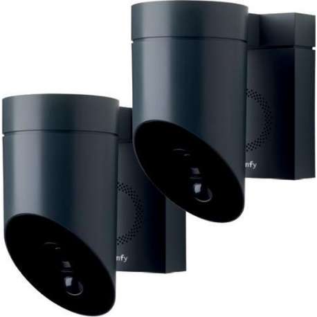 Somfy Outdoor Beveiligingscamera - Grijs - 2 stuks