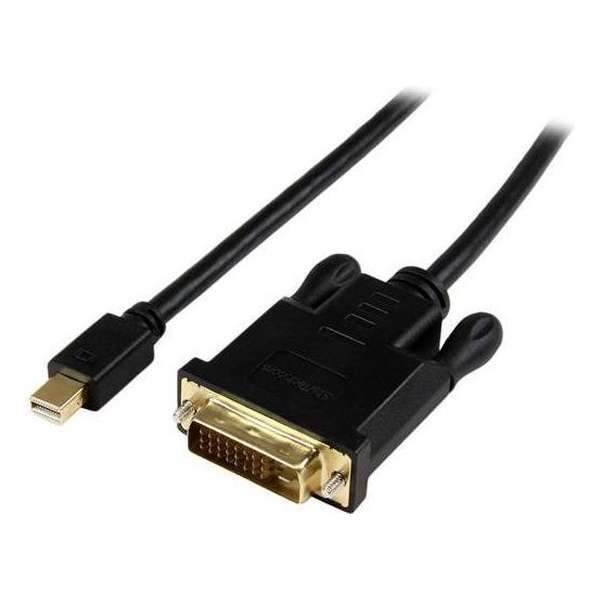 StarTech.com 1,8 m Mini DisplayPort naar DVI actieve adapter kabel mDP naar DVI 1920x1200 zwart