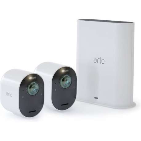 ARLO Ultra 4K - 2 beveiligings-/IP-camera's - Met basisstation