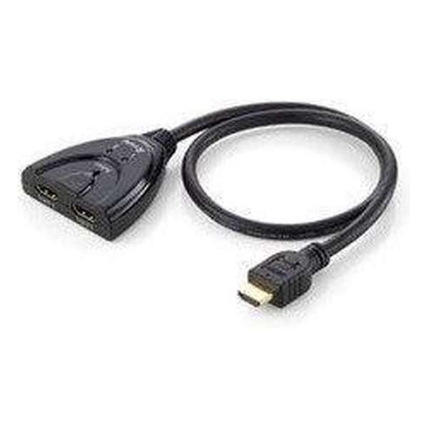 HDMI 2 weg switch schakelbaar Deltac 586